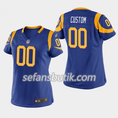 Los Angeles Rams Tröjor Custom Nike Royal - Dame